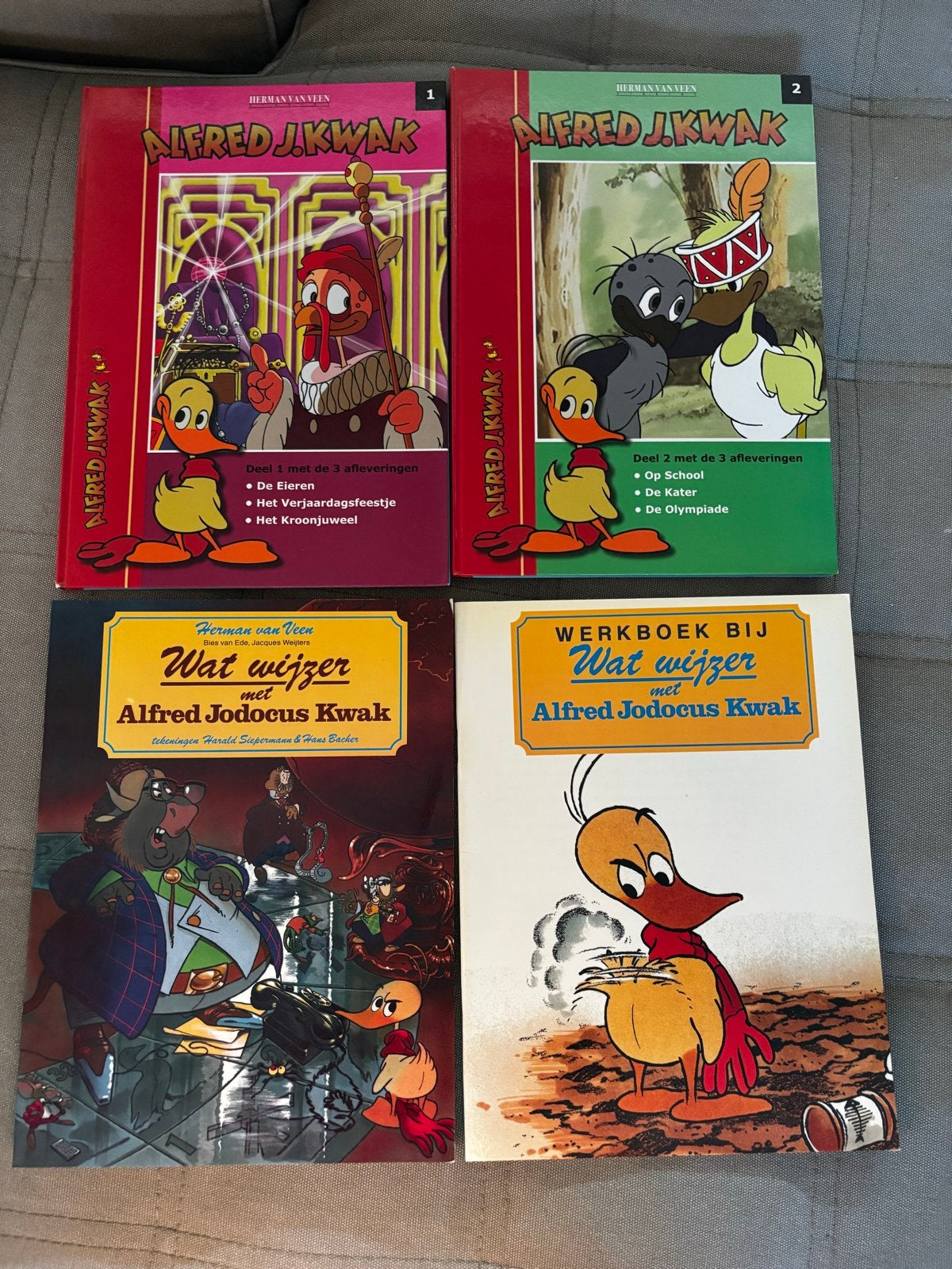 Alfred J. Kwak Boeken & Wat Wijzer met Werkboek (ongeschreve, Boeken, Kinderboeken | Jeugd | onder 10 jaar, Ophalen of Verzenden
