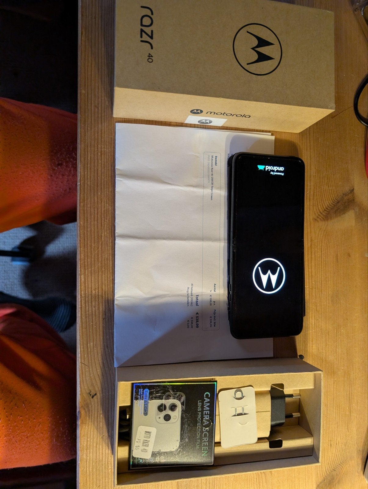 Motorola Razr 40, Ophalen of Verzenden, Zo goed als nieuw