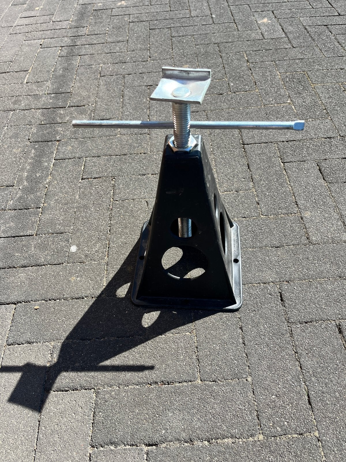 Steun Caravan/camper stabilisatiesteun  (4 stuks), Caravans en Kamperen, Caravan accessoires, Ophalen of Verzenden, Zo goed als nieuw