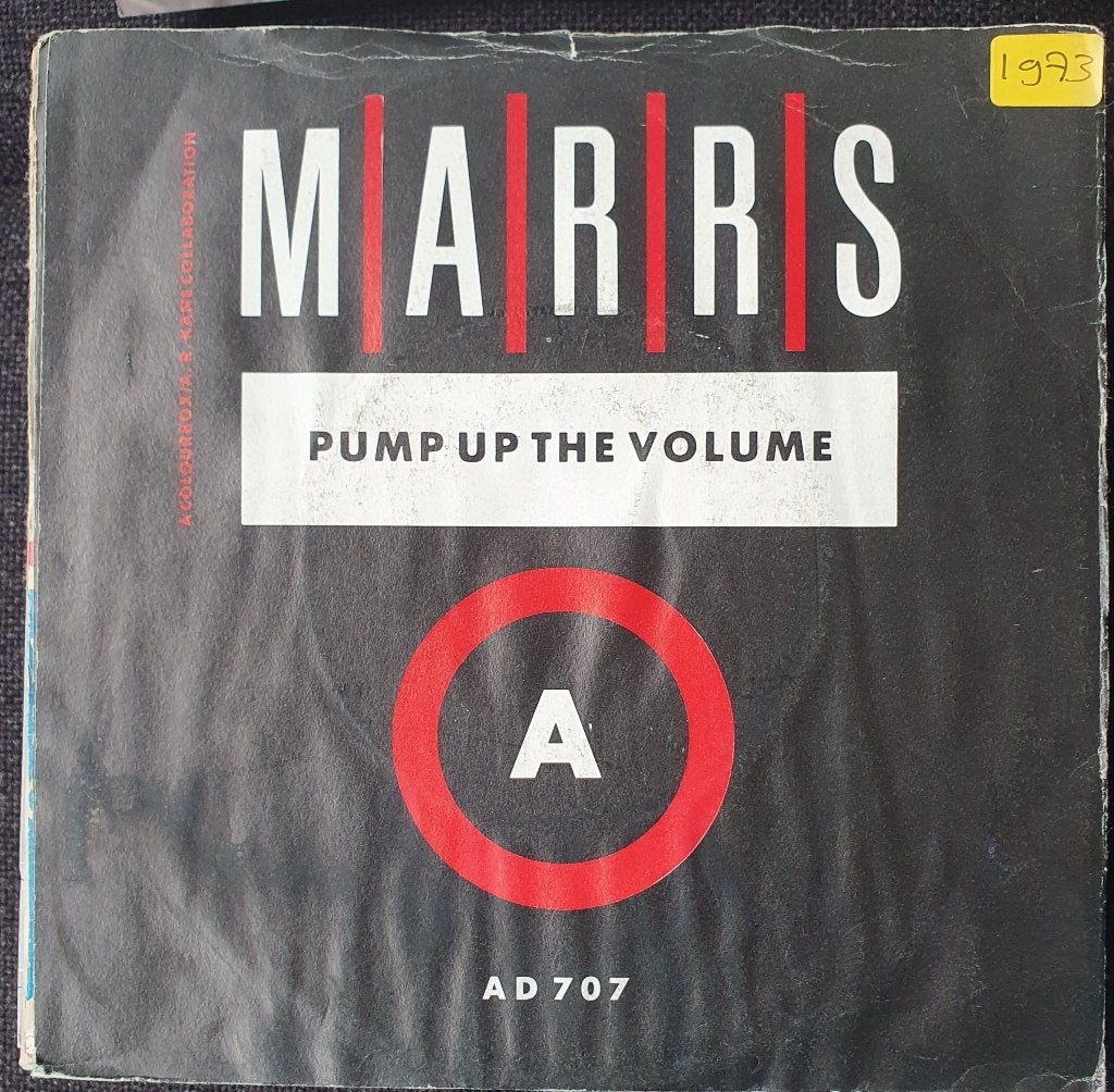 Marrs - Pump Up The Volume, Gebruikt, Verzenden, 7 inch, Fotohoes