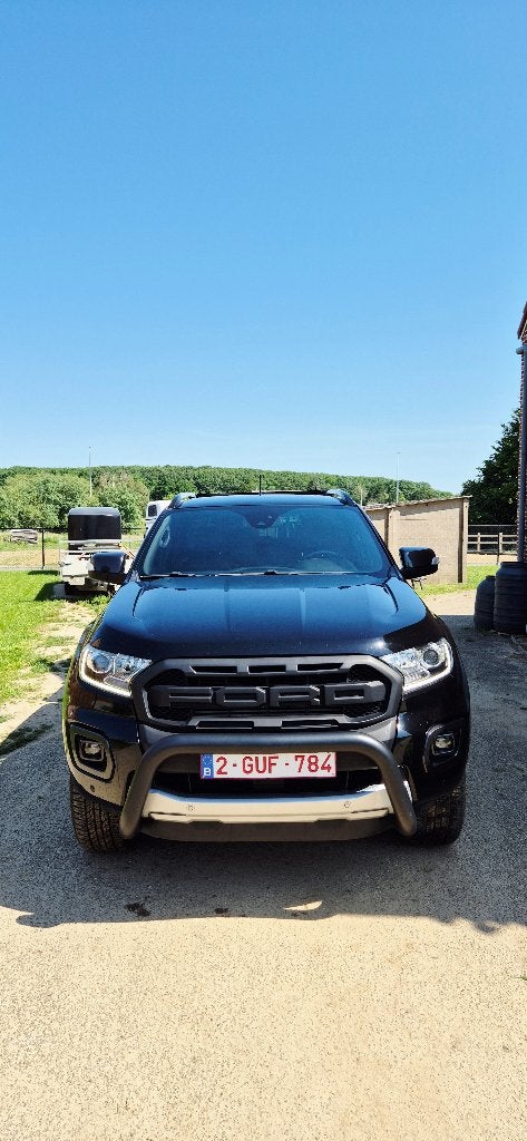 Ford Ranger 3.2 Diesel V6 78000km Topstaat, Auto's, Automaat, Euro 6, Zwart, Leder
