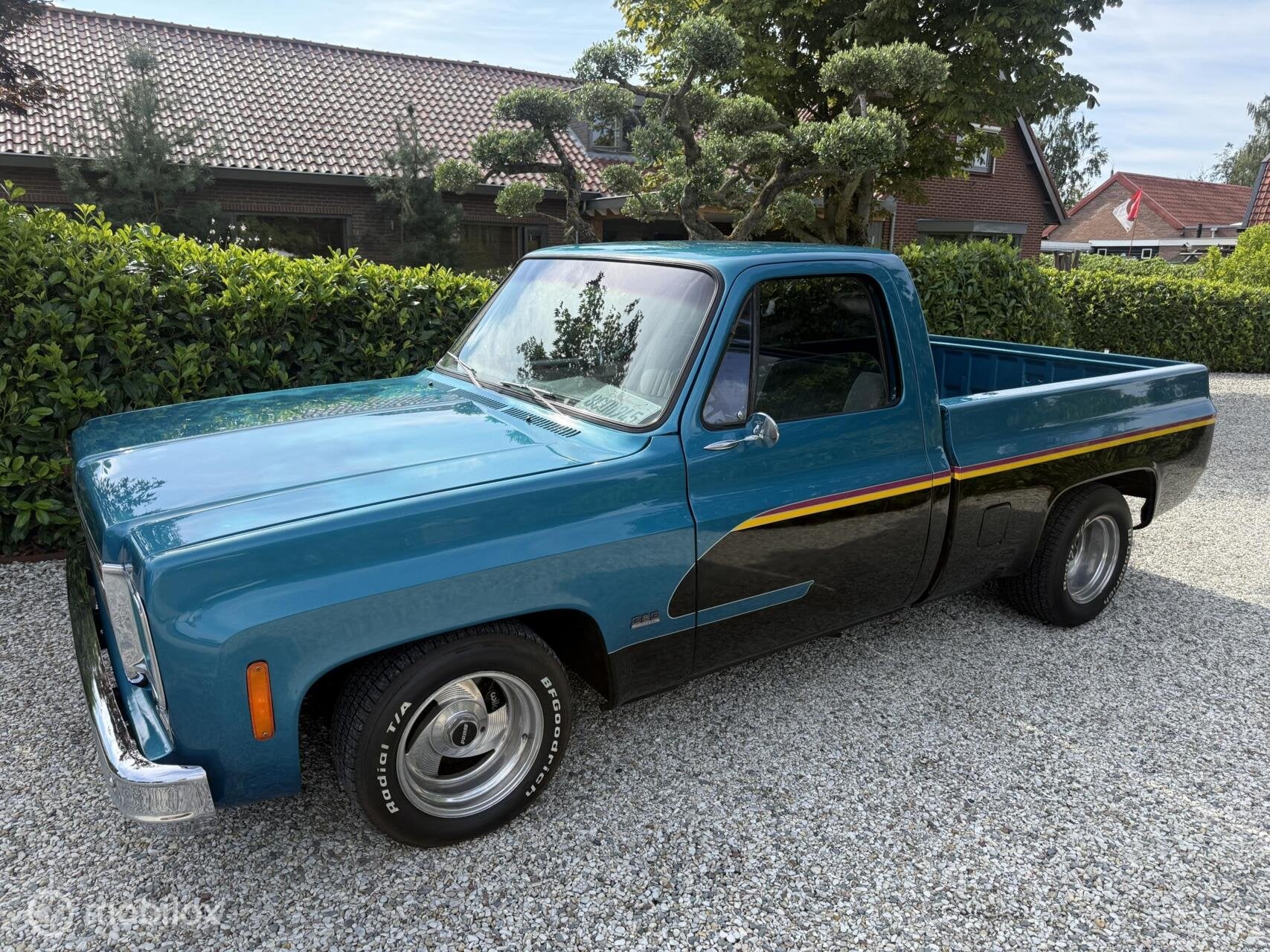 Chevrolet C10 1977 | 383 Stroker V8 AUT | ±400 PK, Auto's, Gebruikt, 8 cilinders, Chevrolet, Geïmporteerd