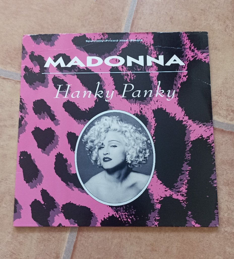 12'' Madonna - Hanky Panky, Cd's en Dvd's, Vinyl Singles, Ophalen of Verzenden, Gebruikt, 12 inch
