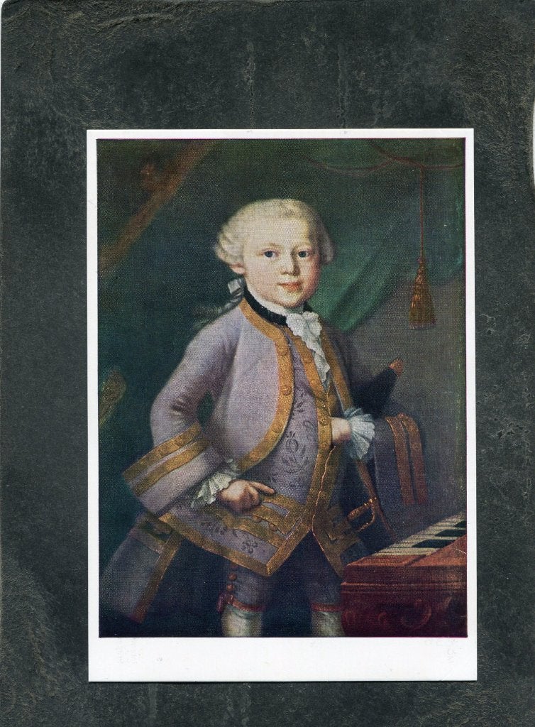 Ansicht Unknown artist - Mozart im galakleide, Verzenden, 1980 tot heden, Ongelopen