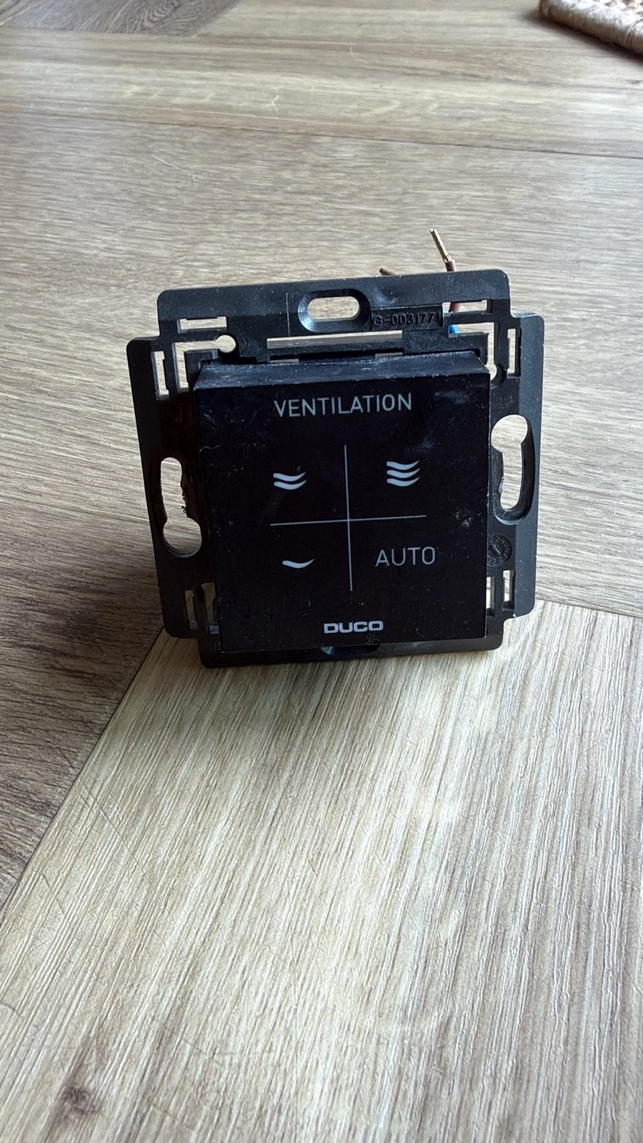 Duco CO2 draadloze ruimtesensor voor ventilatie, Ophalen of Verzenden, Gebruikt, Ventilator