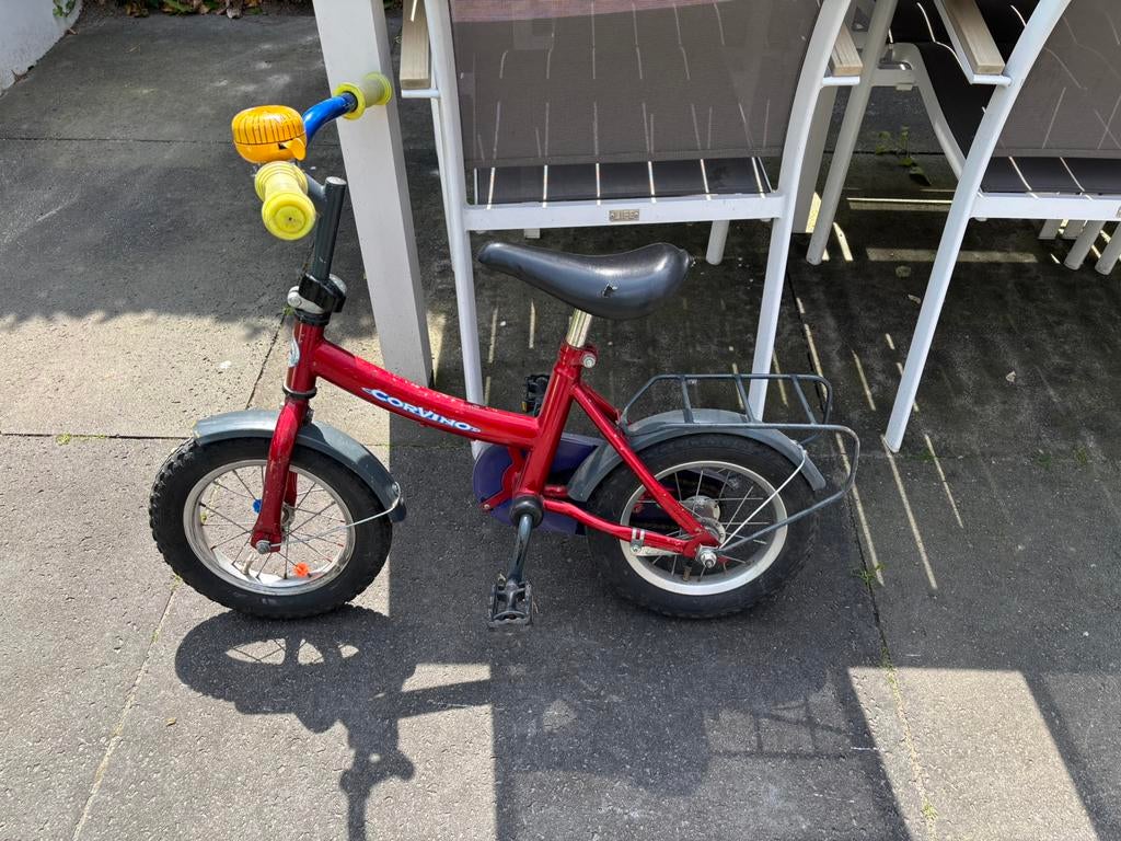 Fiets Corvino 12 inch, Fietsen en Brommers, Fietsen | Kinderfietsjes, Ophalen, Zo goed als nieuw, Minder dan 16 inch