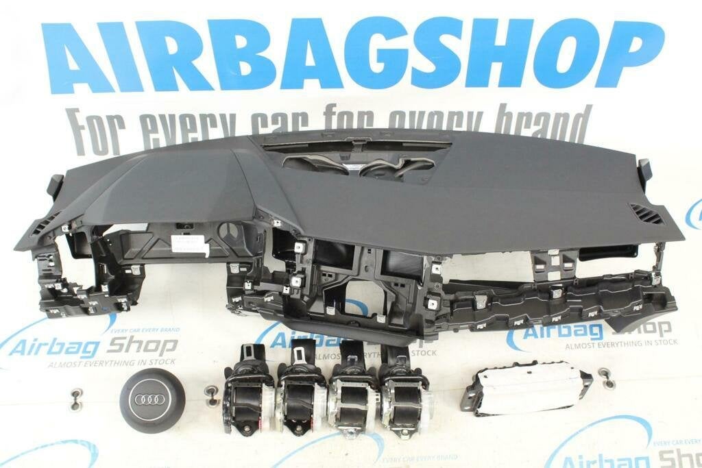 Airbag set - Dashboard zwart Audi A1 2018-heden, Gebruikt, Ophalen of Verzenden