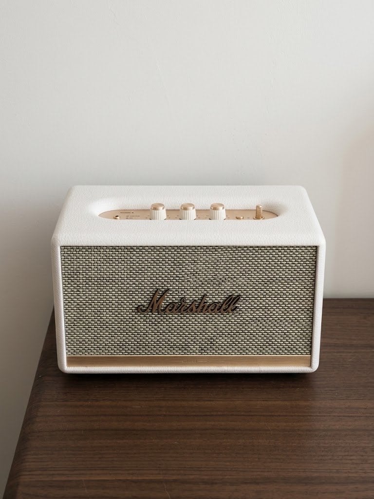 Marshall Acton II Bluetooth Speaker - Wit, Ophalen, Zo goed als nieuw, Draagbare speaker, Bluetooth