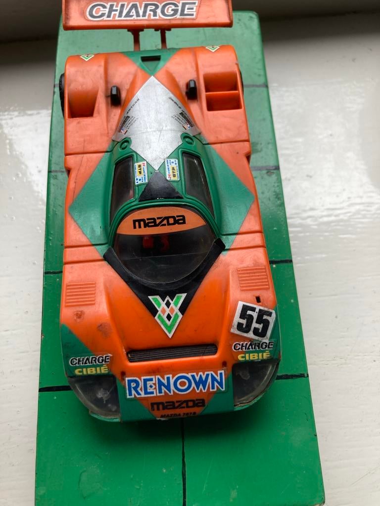 Mazda 787B #55 Le Mans Winnaar Racebaan Model, Overige merken, Ophalen of Verzenden, Elektrisch, Racebaan