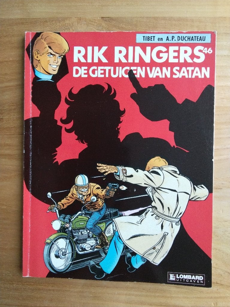 Rik Ringers -46- De getuige van Satan, Eén stripboek, Tibet en A.P. Duchateau, Ophalen, Gelezen