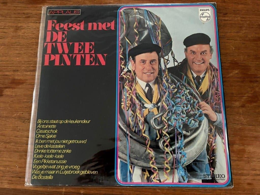 LP Feest met de twee pinten, LP, Gebruikt, Ophalen of Verzenden, Levenslied of Smartlap