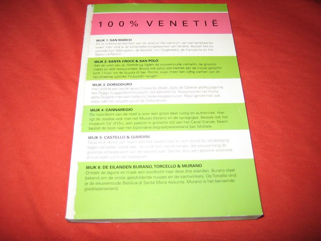 100% Venetie, Overige merken, Europa, Ophalen of Verzenden, Zo goed als nieuw
