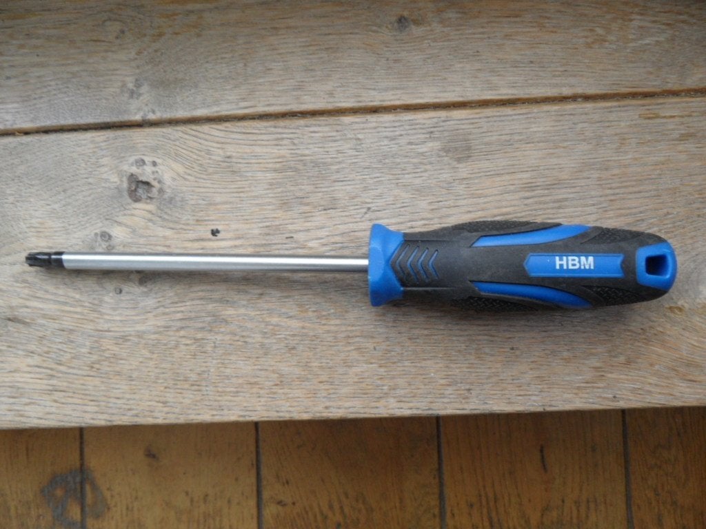 schroevendraaier HBM T40 torx, Doe-het-zelf en Verbouw, Ophalen of Verzenden, Zo goed als nieuw