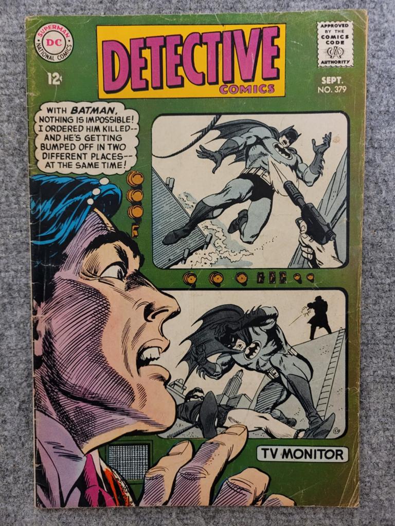 Detective Comics # 379 silver age 1968 Batman Superman, Eén comic, Ophalen of Verzenden, Zo goed als nieuw, Amerika