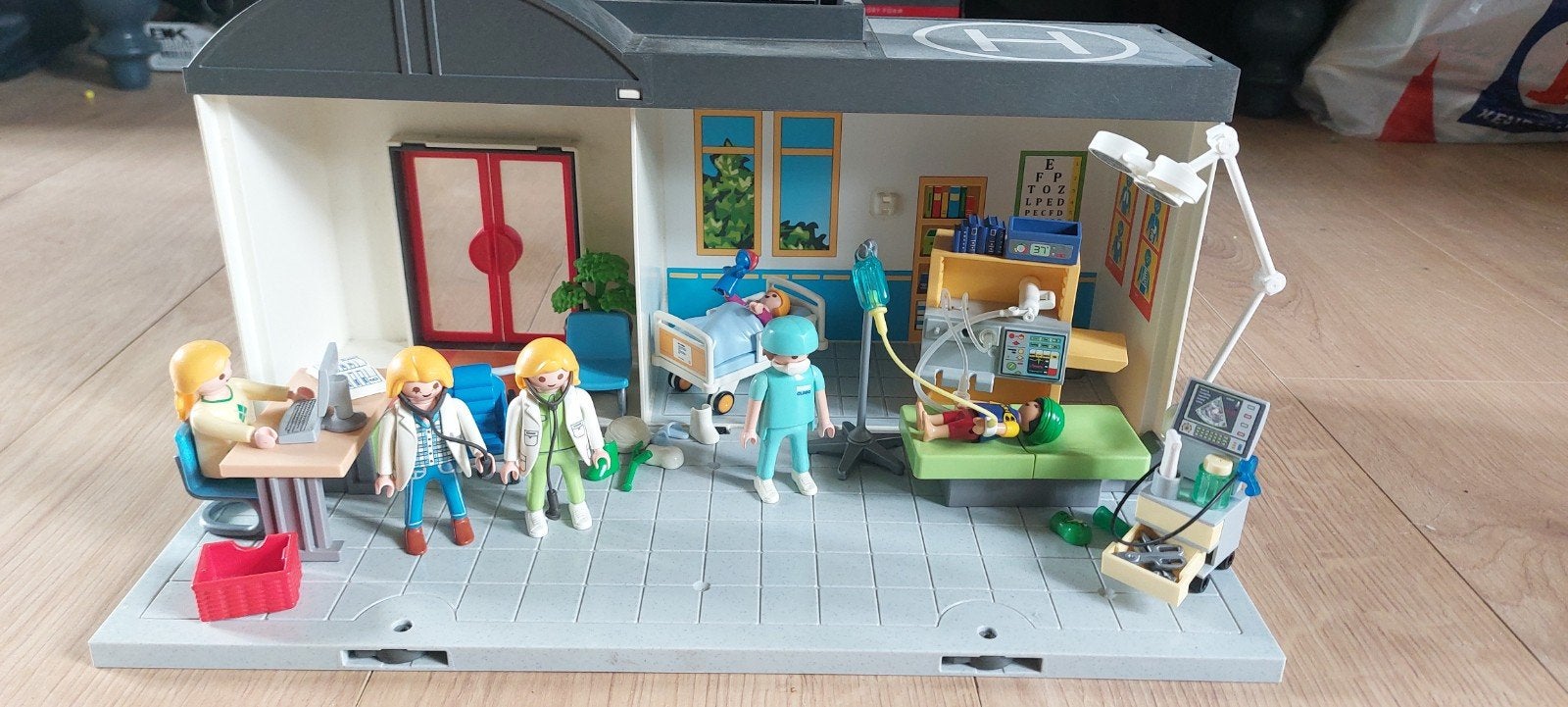Playmobiel ziekenhuis, Ophalen, Gebruikt