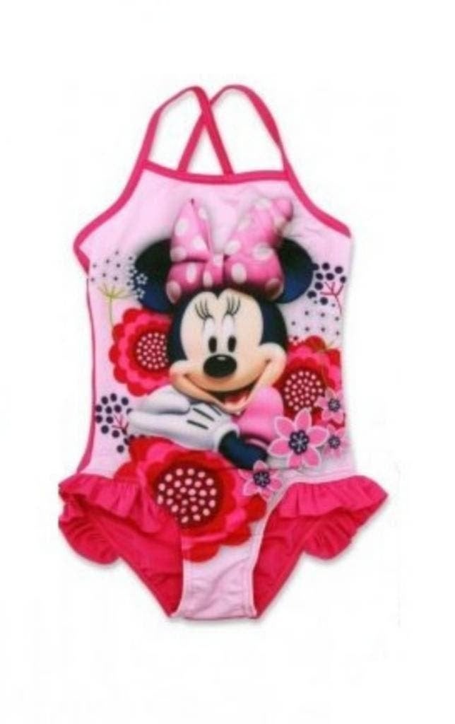 Minnie Mouse Zwempak / Badpak DR - Maat 128 - Disney, Meisje, Minnie Mouse, Badpak, Nieuw