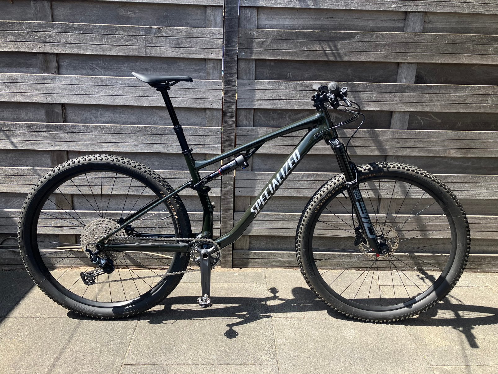 Specialized chisel Comp maat L Dark Moss Green, Fietsen en Brommers, Fietsen | Mountainbikes en ATB, Fully, Zo goed als nieuw