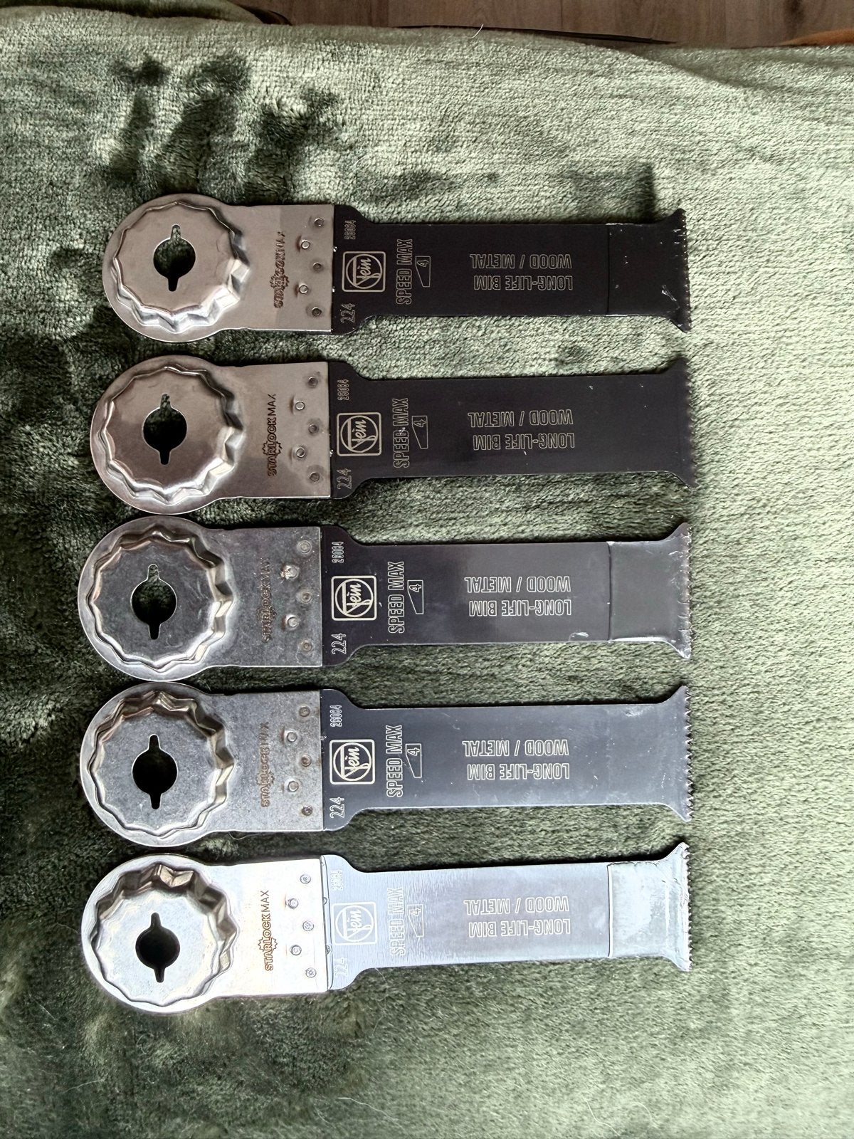 Fein Multitool zaagbladen voor hout en metaal (5 stuks), Ophalen of Verzenden, Nieuw