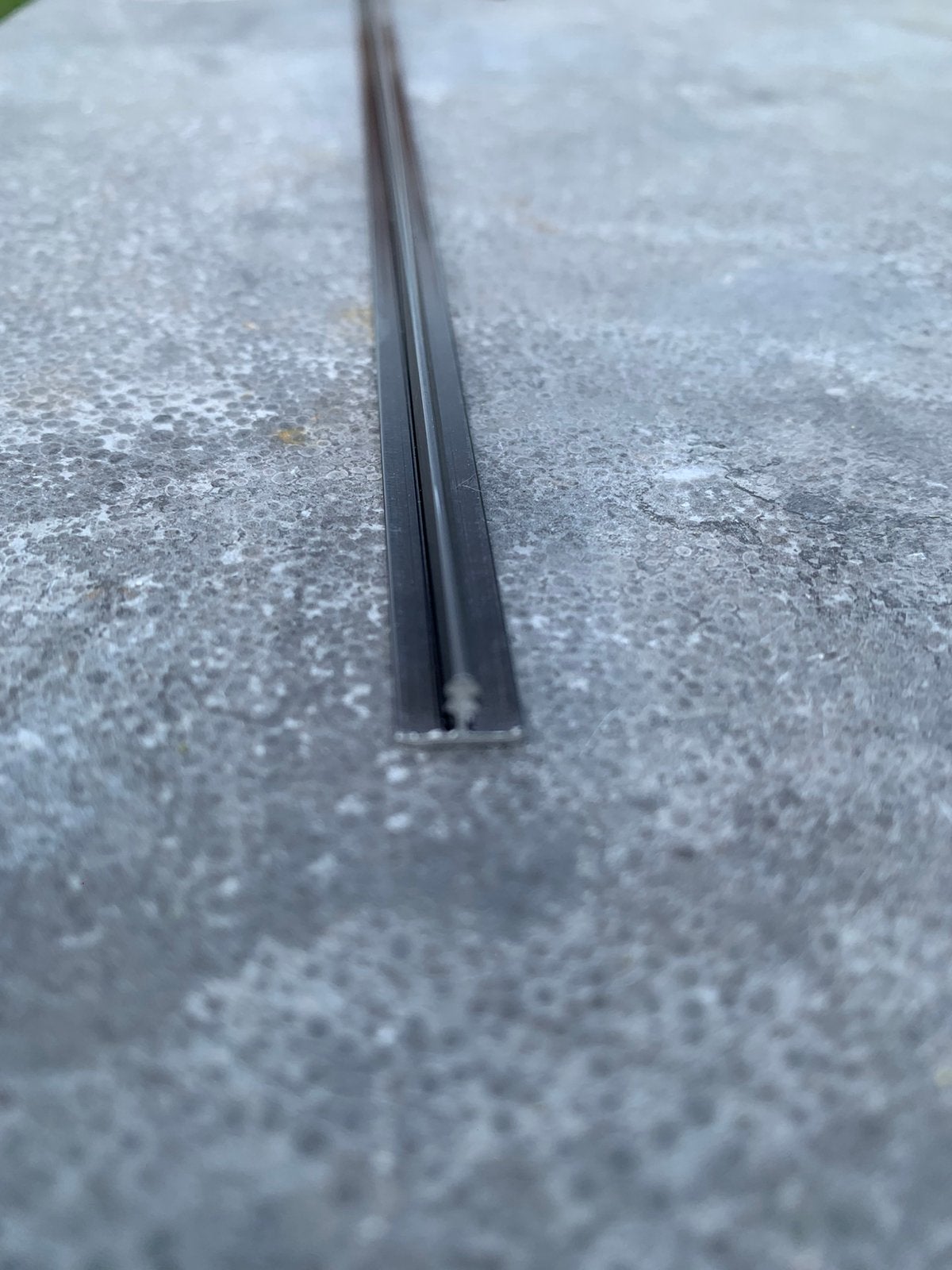 strip zwart 8 mm breed 90 cm lang  4 stuks nieuw  Aluminium, Overige materialen, Overige typen, Nieuw, Ophalen of Verzenden