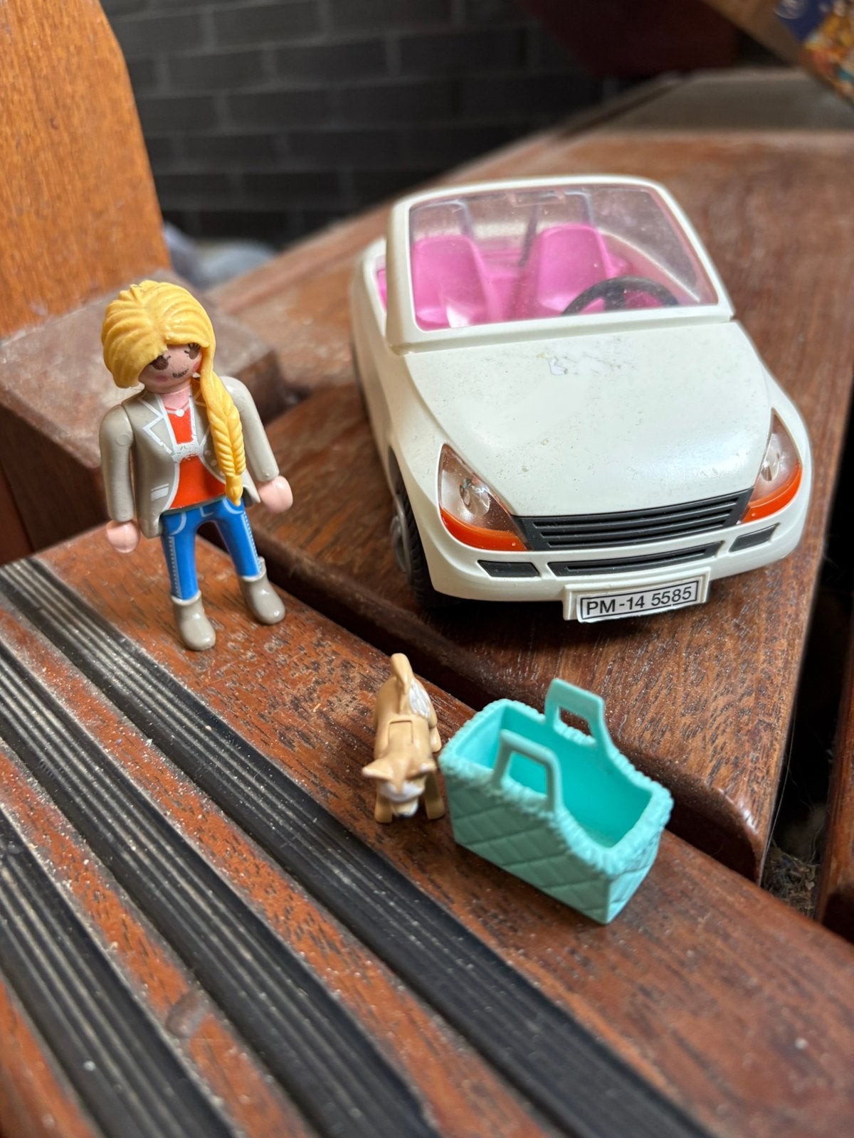 Playmobil cabrio, Kinderen en Baby's, Speelgoed | Playmobil, Ophalen of Verzenden, Zo goed als nieuw