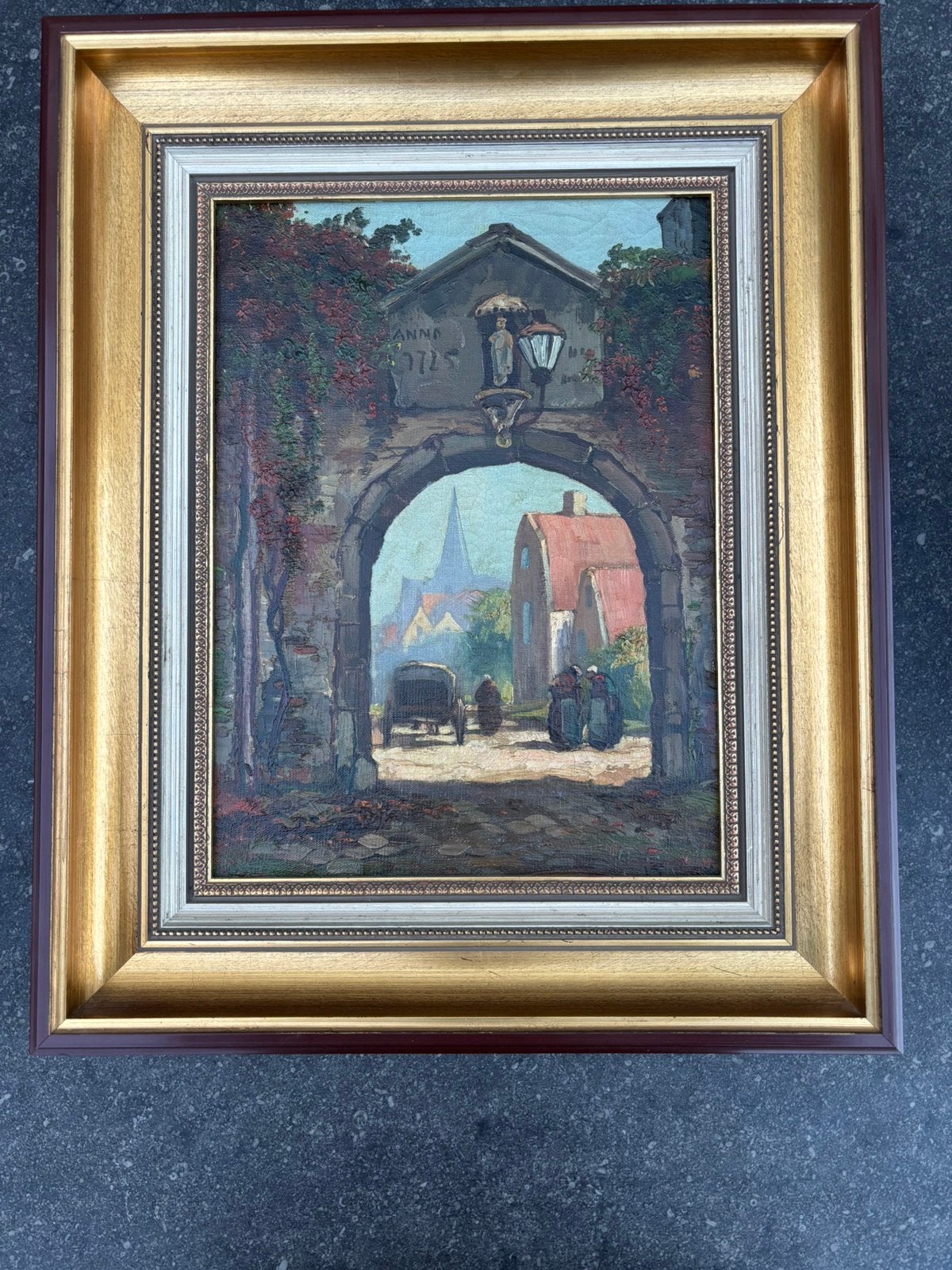 Schilderij, Ophalen