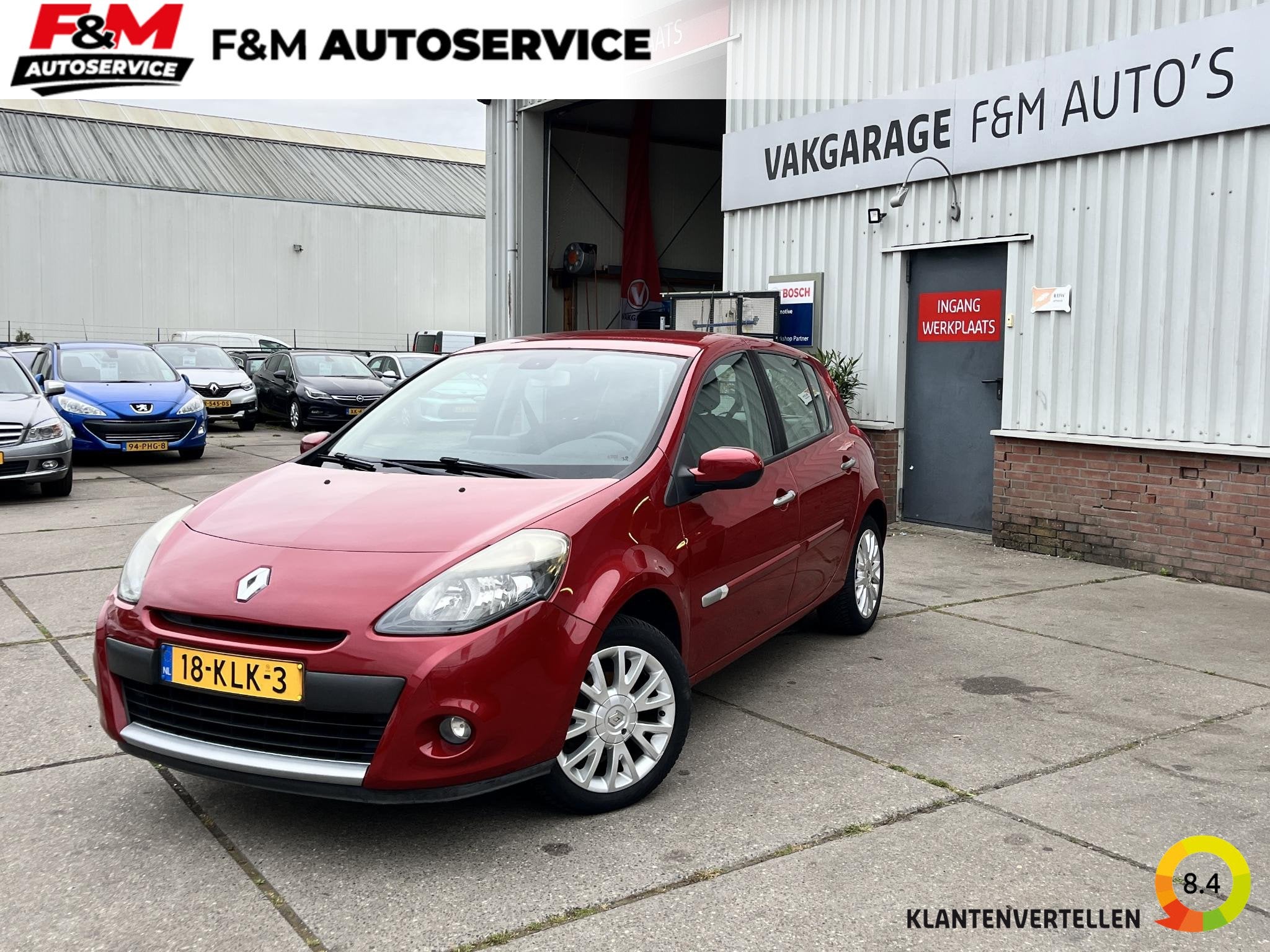 Renault Clio 1.2 TCe Dynamique Airco, cruise, navi, trekhaak, Voorwielaandrijving, Gebruikt, 4 cilinders, 49 €/maand