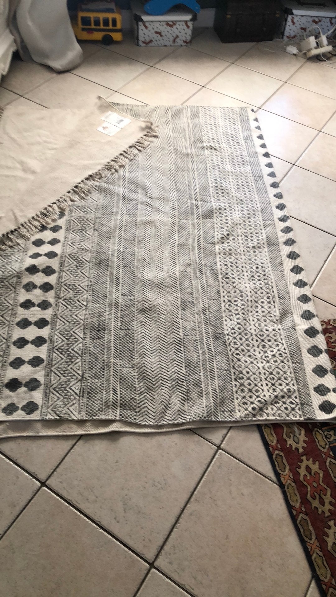 Vloerkleed, Ophalen of Verzenden, Zo goed als nieuw, Rechthoekig, 200 cm of meer