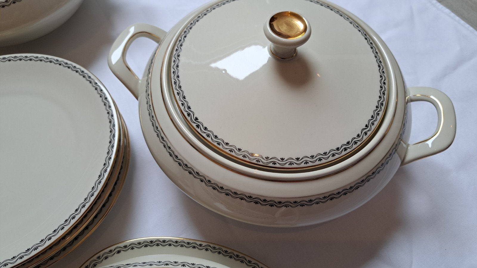 Vintage bavaria bareuther servies., Ophalen