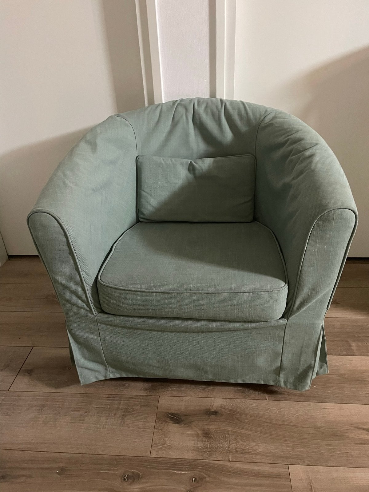 Ikea Tullsta fauteuil mintgroen, Ophalen, Zo goed als nieuw, 50 tot 75 cm
