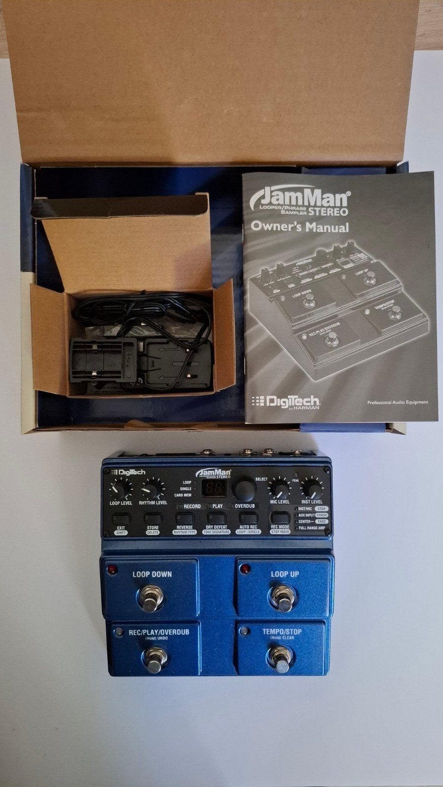 Digitech JamMan Stereo Looper / Phrase Sampler, Ophalen of Verzenden, Zo goed als nieuw