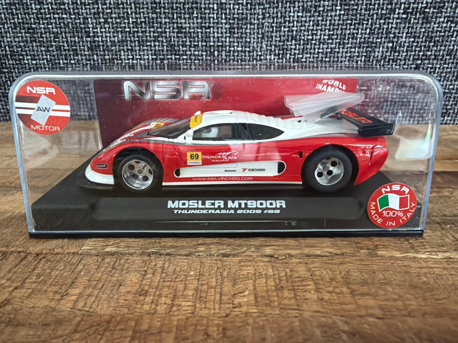 NSR Mosler MT900R Thunderasia 2009 #69 Slotcar, Overige merken, Auto, 1:32 tot 1:50, Nieuw
