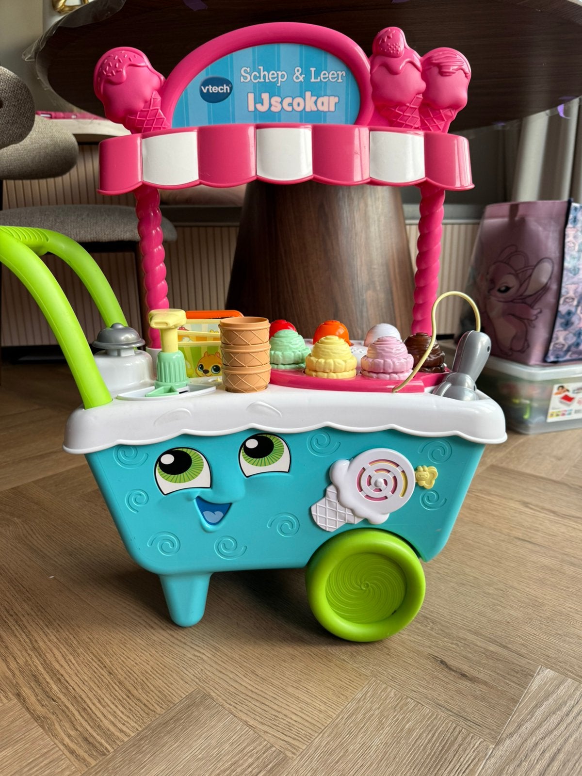 VTech ijscokar, Kinderen en Baby's, Ophalen, Zo goed als nieuw, 2 tot 4 jaar