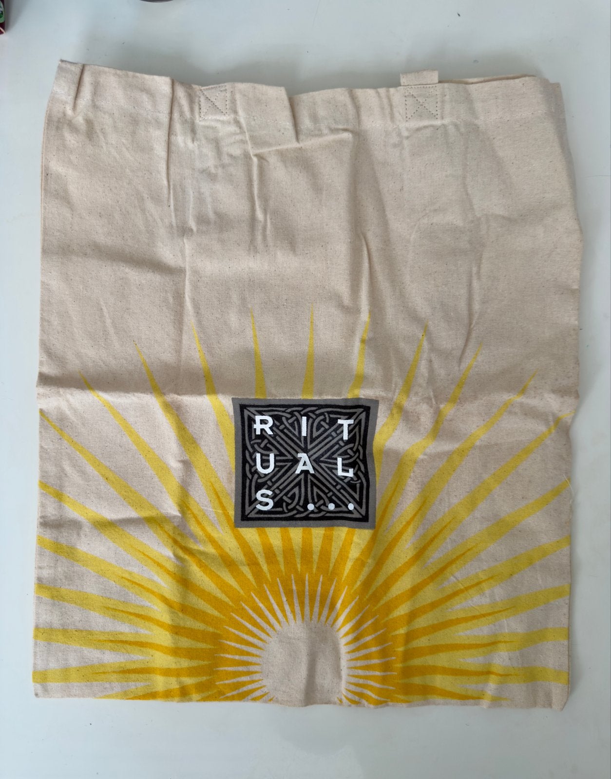Rituals katoenen tas - Nieuw, Ophalen of Verzenden, Nieuw, Beige, Shopper