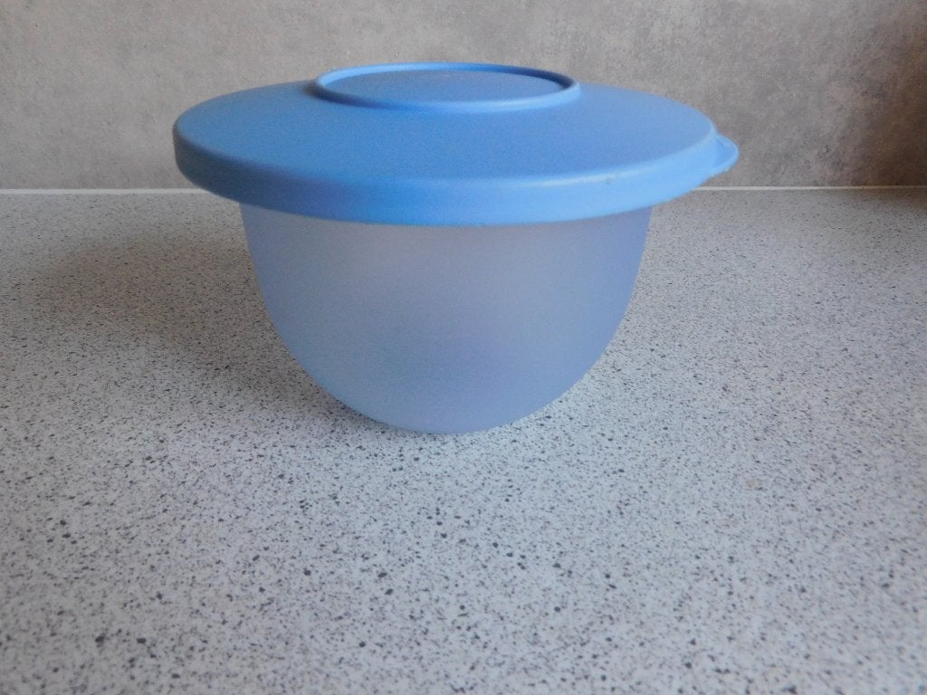 Tupperware Trendy Smartkom Blauw - 550 ml, Luchtdicht, Blauw, Ophalen of Verzenden, Zo goed als nieuw