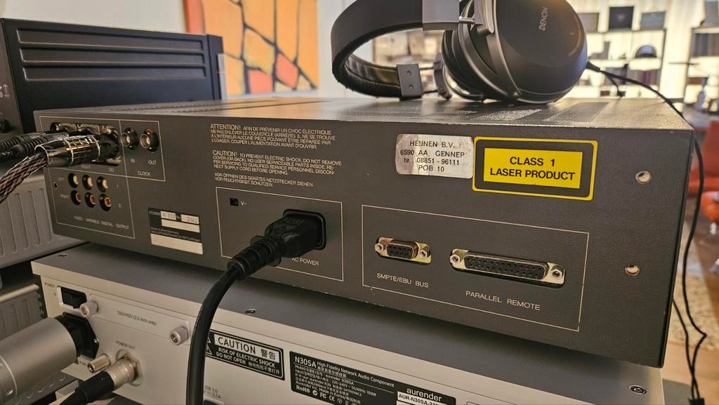 Studer A727 professionele CD speler met defect, Ophalen