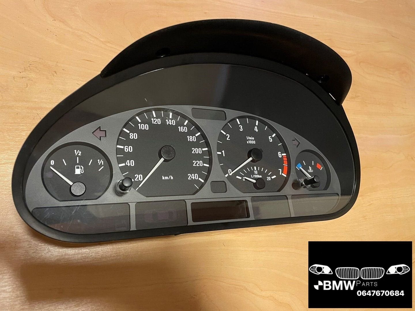 Bmw E46 Tellerbak benzine tacho km teller 316i 318i 3-serie, Auto-onderdelen, Dashboard en Schakelaars, Gebruikt, -, -, Ophalen of Verzenden