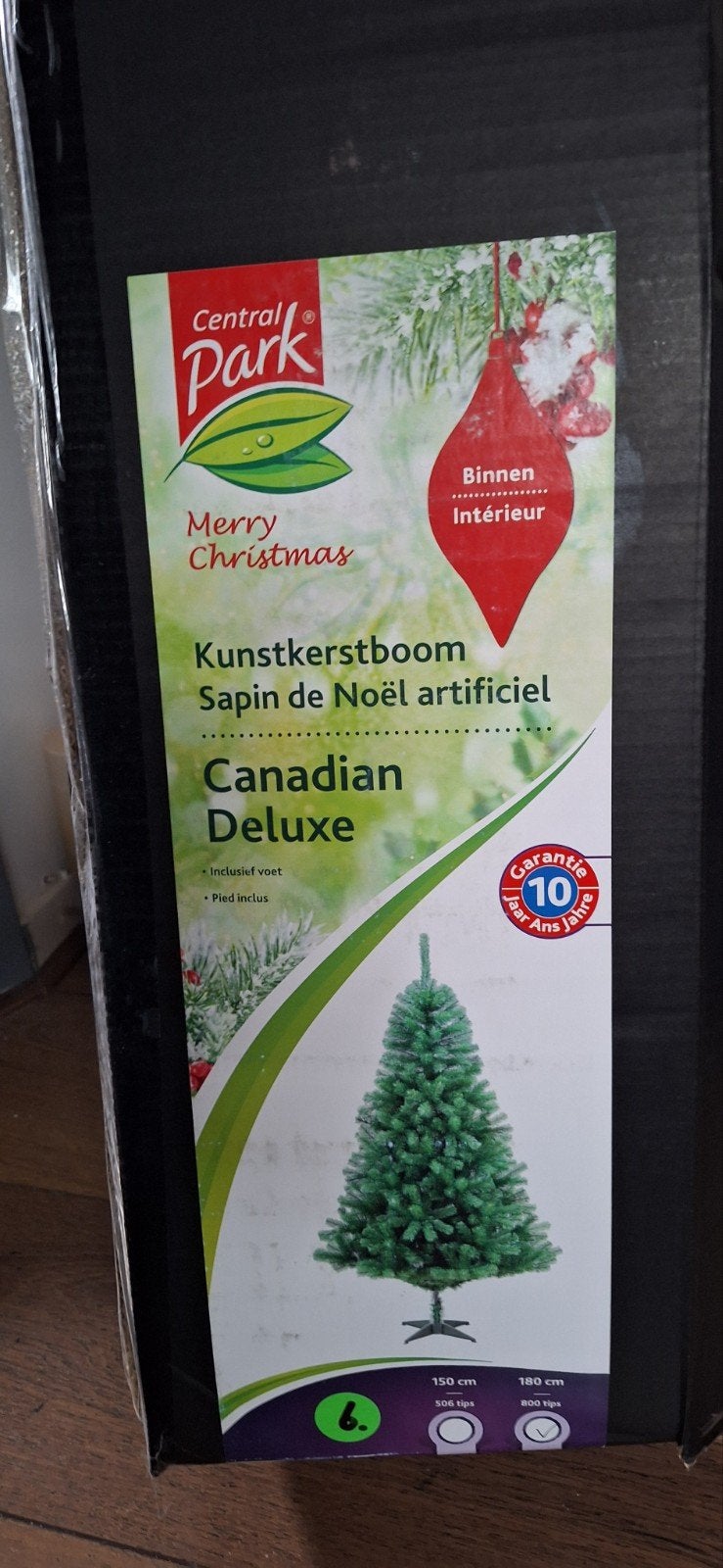 kunst kerstboom, lengte 180 cm, Diversen, Kerst, Ophalen, Zo goed als nieuw