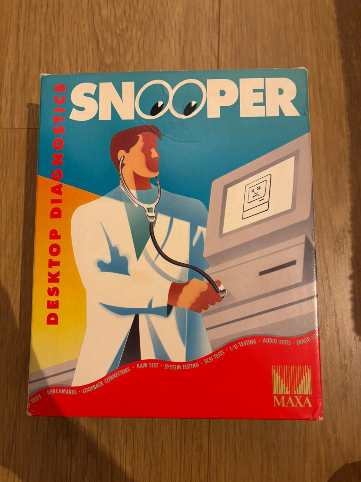 Snooper Desktop Diagnostics - Macintosh Big Box met Hardware, Computers en Software, Vintage Computers, Ophalen of Verzenden