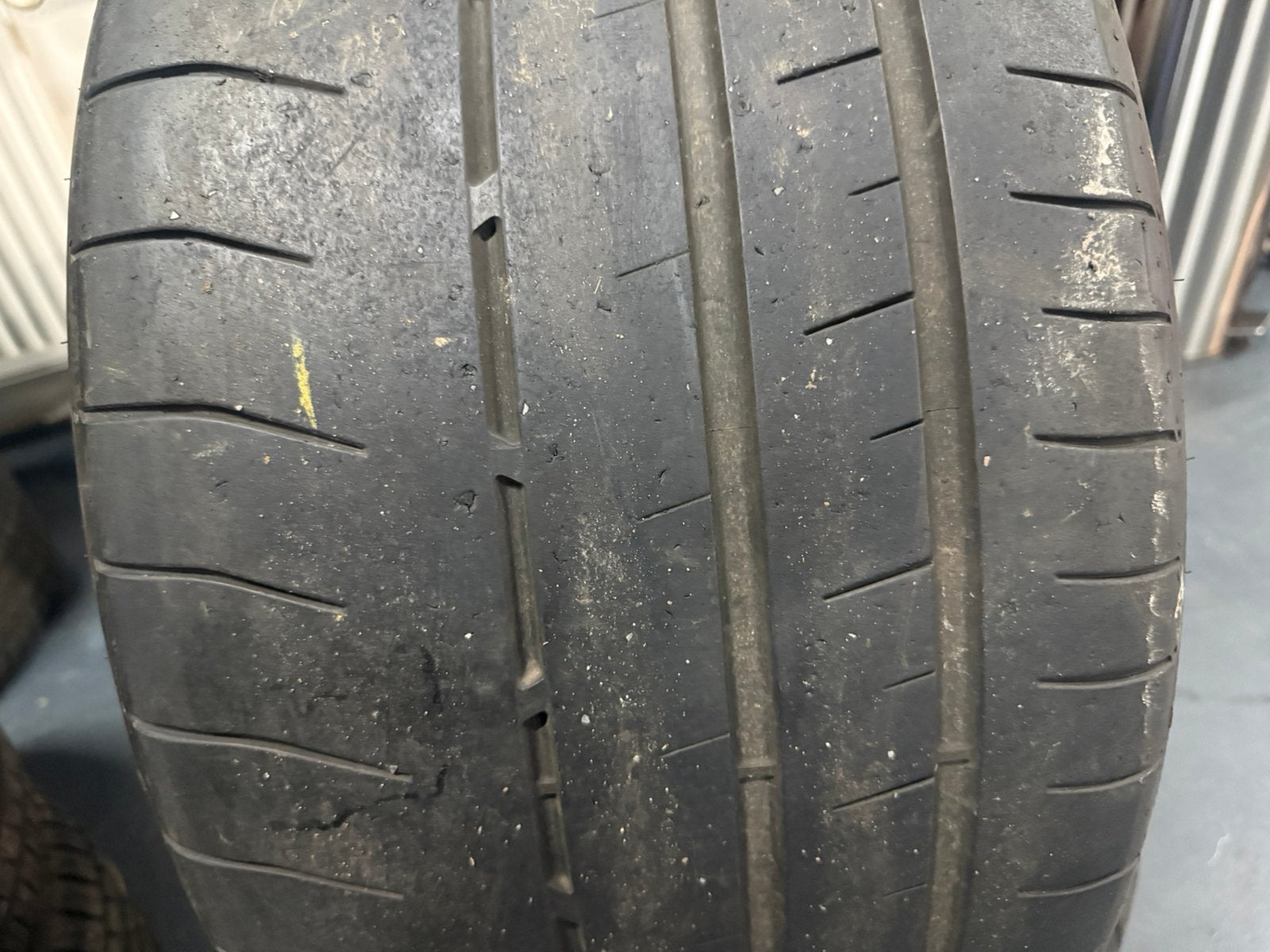 2x 315 30 21 105Y NA2 Goodyear Eagle F1 Supersport 6MM 2025, Auto-onderdelen, Banden en Velgen, Gebruikt, Band(en), Personenwagen