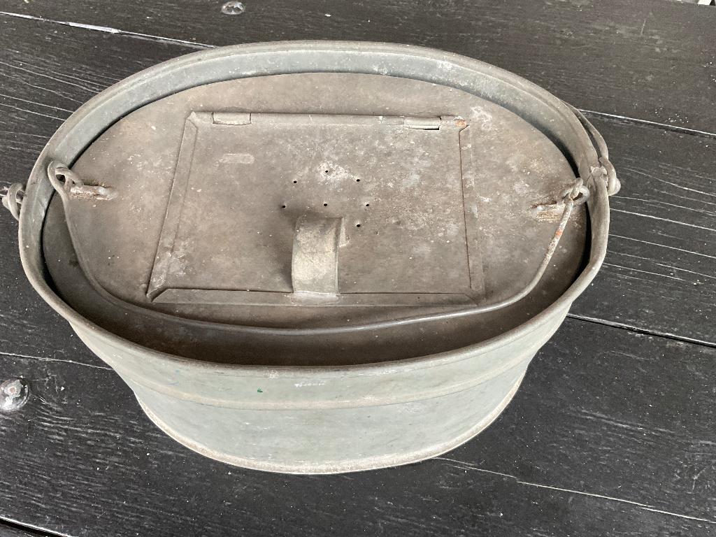 Zinken aasemmer vintage, Antiek en Kunst, Ophalen of Verzenden