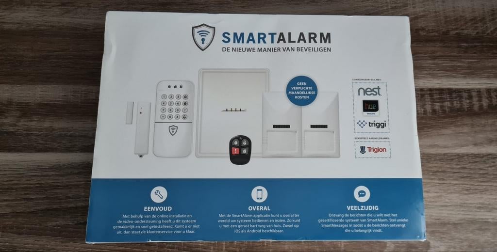 Smartalarm Pakket  trigion nest, Ophalen of Verzenden