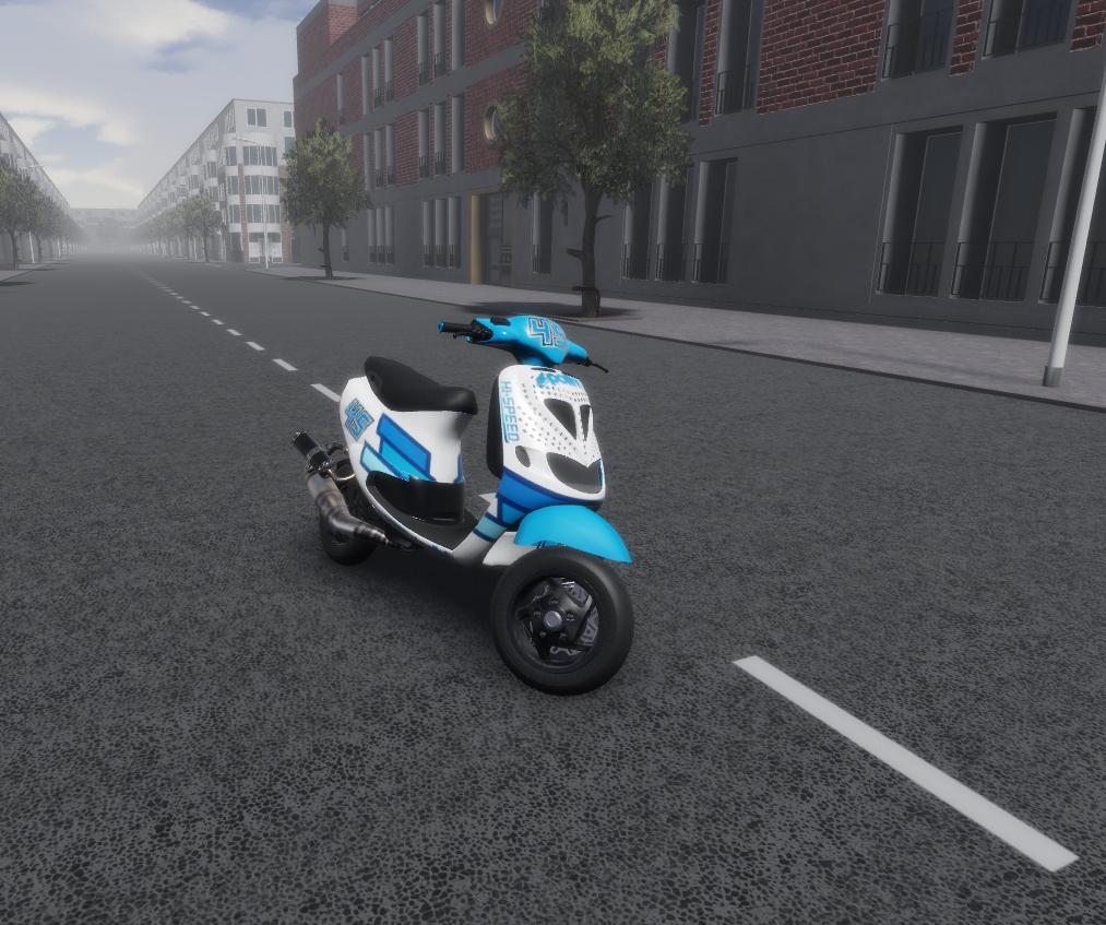 Polini zip 98cc, Fietsen en Brommers, Scooters | Piaggio, Zo goed als nieuw, Zip, Tweetakt, Ophalen