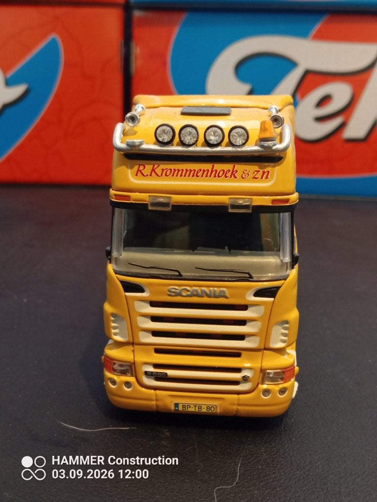 Tekno Scania R Topline Krommenhoek, Ophalen of Verzenden, Nieuw, Bus of Vrachtwagen, Tekno