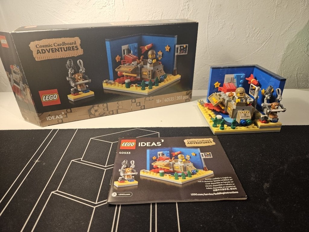 Lego Ideas 40533 Cosmic Cardboard Adventures, Gebruikt, Lego, Ophalen of Verzenden, Ideas