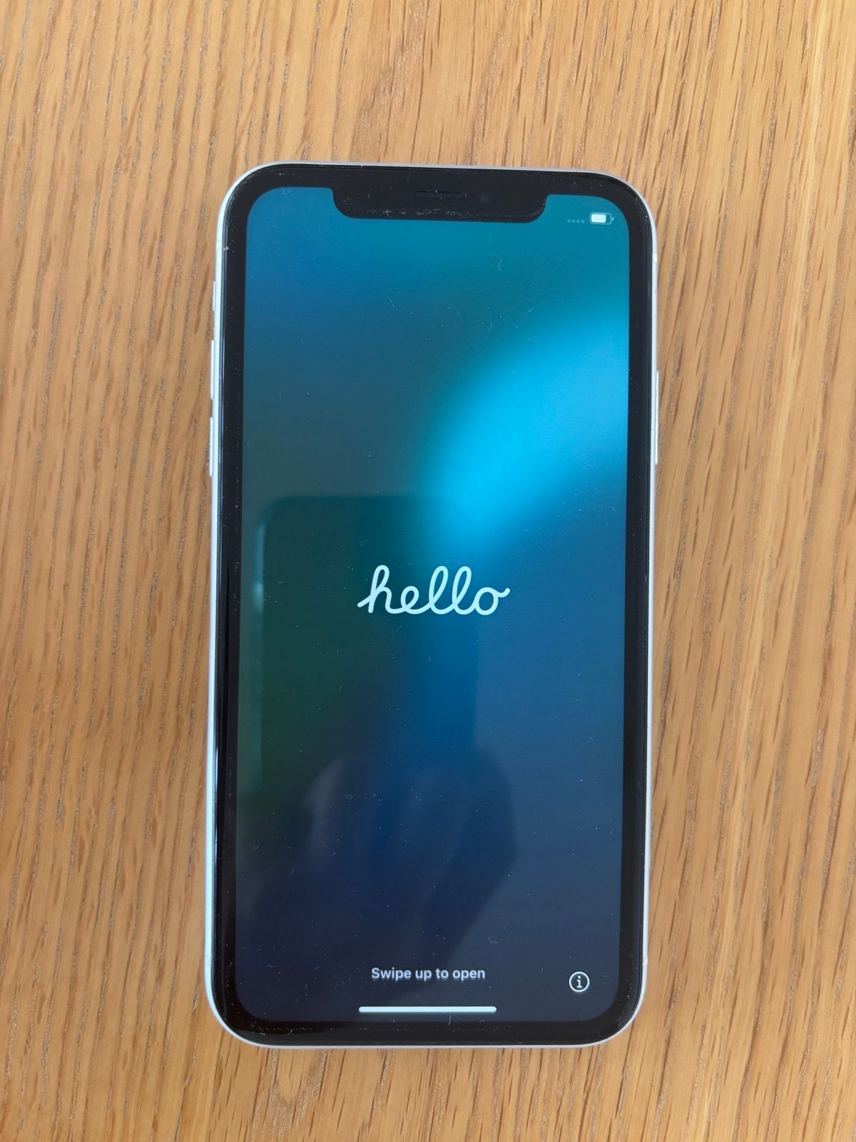 Apple iPhone XR Wit 128GB - gebruikt, Telecommunicatie, Mobiele telefoons | Apple iPhone, Wit, IPhone XR, Ophalen of Verzenden