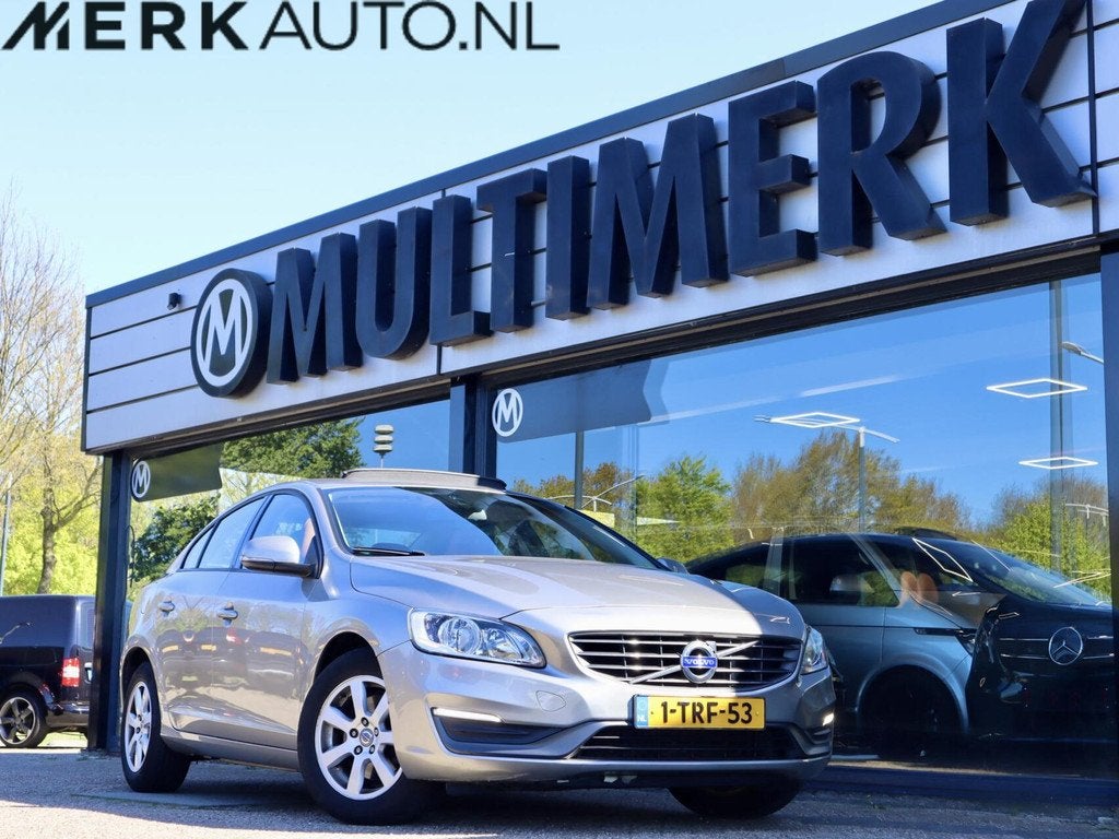Volvo S60 1.6 T3 Leder, Schuifdak, 1e Eigenaar! met Nap!, Auto's, Volvo, Voorwielaandrijving, Gebruikt, 4 cilinders, 150 pk