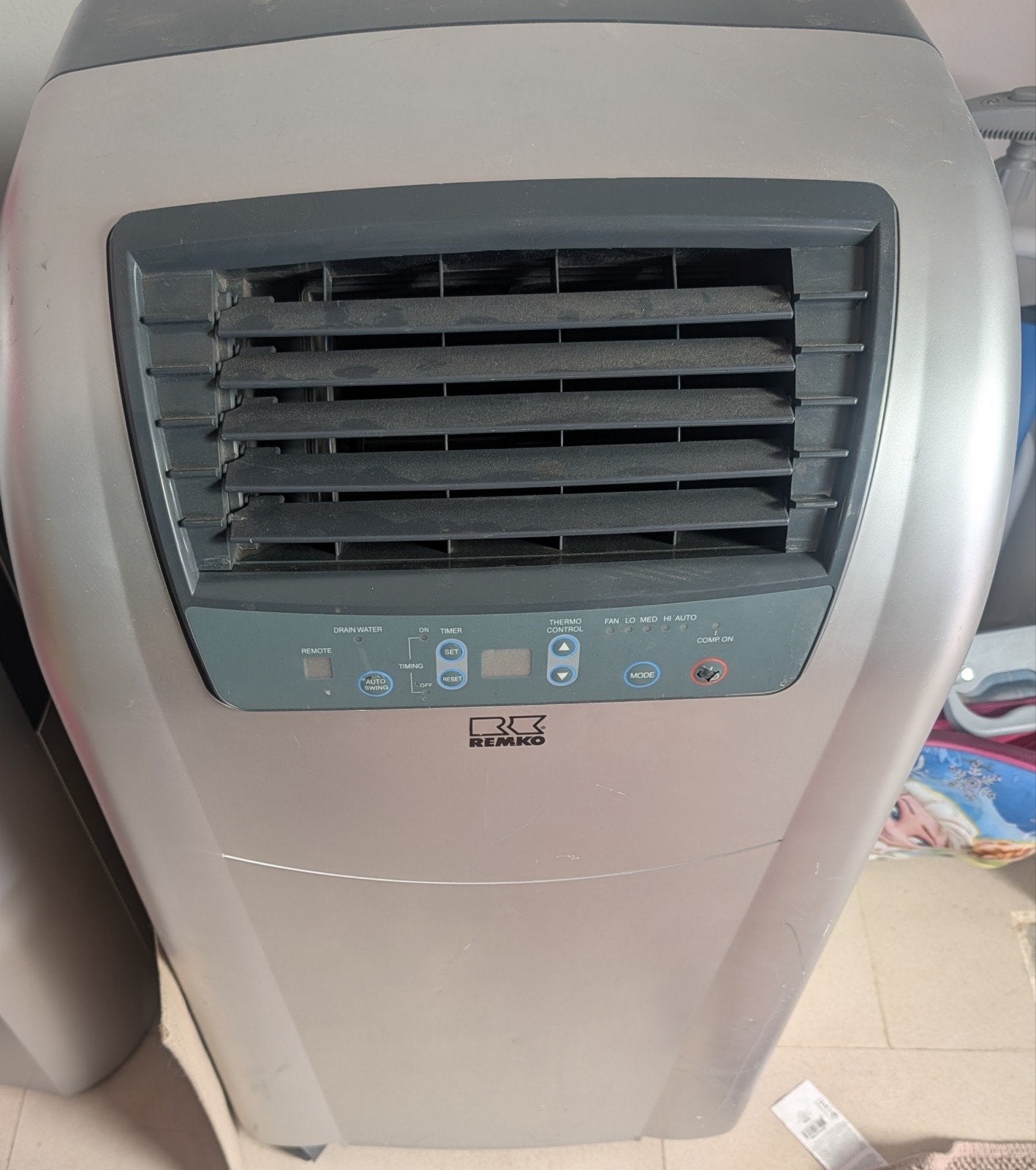 Mobiele Airco 14000 BTU - Krachtige Koeling voor Thuis, Ophalen, Gebruikt, Timer, 3 snelheden of meer