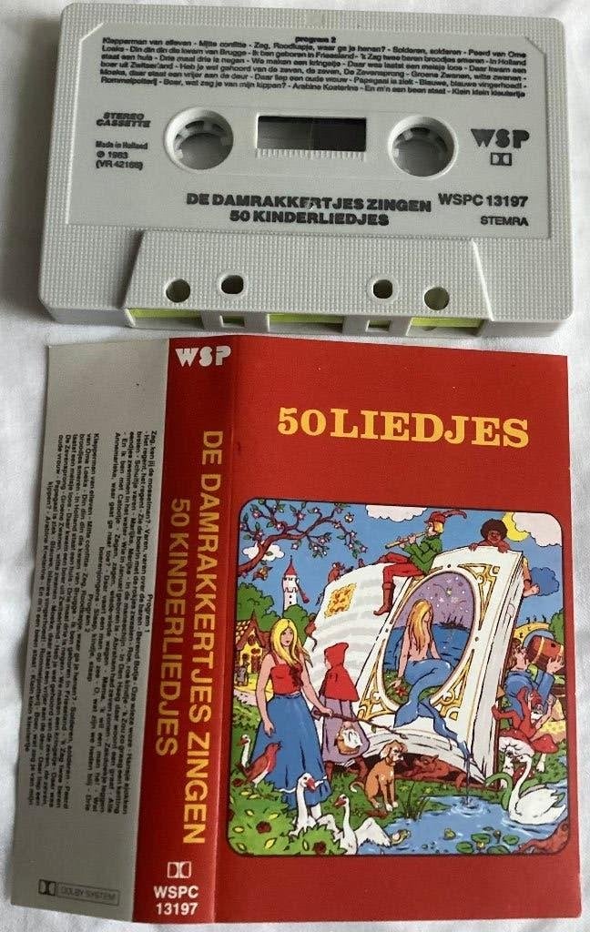50 Liedjes MC, Cd's en Dvd's, Cassettebandjes, Gebruikt, Kinderen en Jeugd, 1 bandje, Ophalen of Verzenden