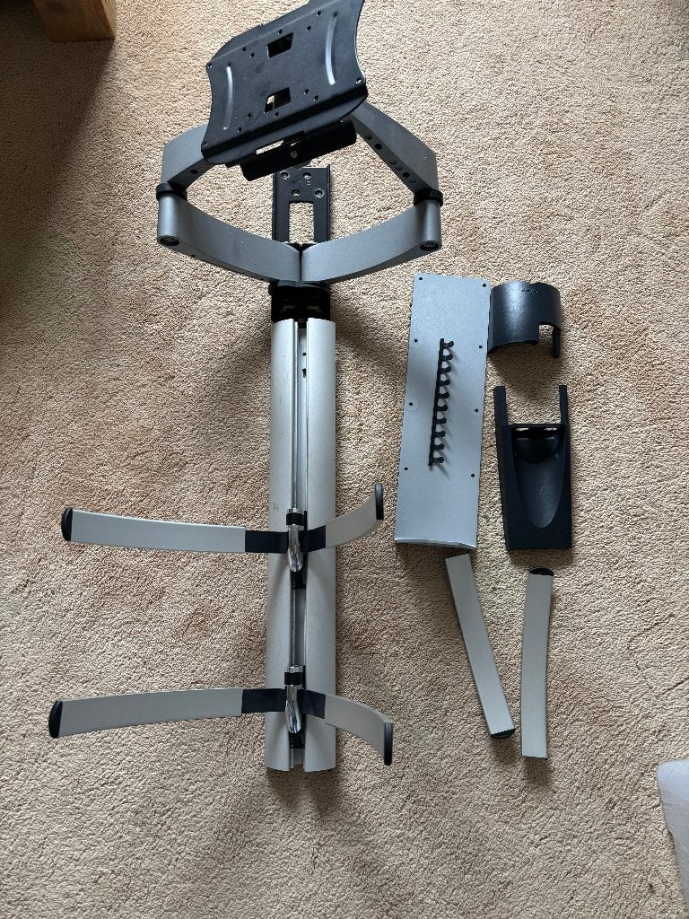 Vogel's tv drager, Ophalen, Gebruikt