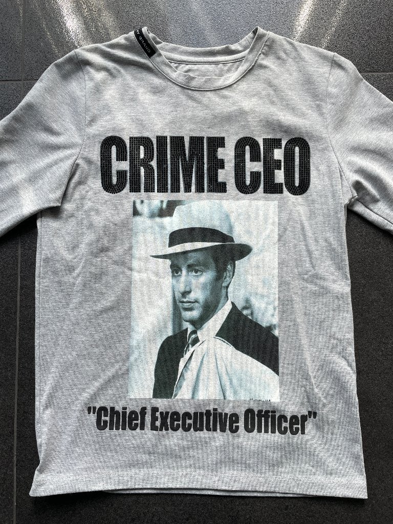 My Brand Longsleeve "Crime CEO" - Maat 12, Ophalen of Verzenden, Shirt of Longsleeve, Jongen, My Brand